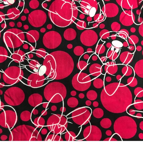 LuLaRoe Adorable Magic Mouse TC Leggings | Black with Hot Pink Dots | NWT - Picture 1 of 2